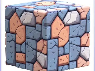 Stylized Wall Seamless Texture Texture 54