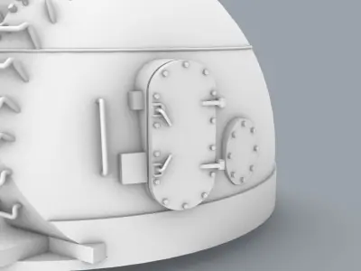 PM AK-130mm 3D print model