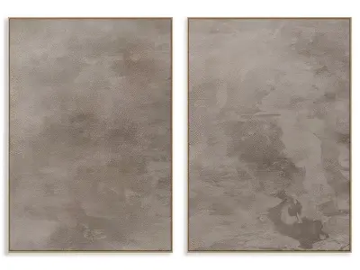 Abstract Painting Frame set 3D model 516