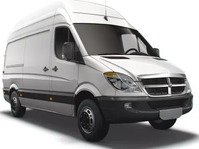 Dodge Sprinter Van L2H3 2009 3D model