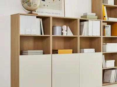 bookshelf door type 600 3D model