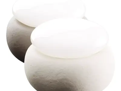 Table lamp Rosa 3D model