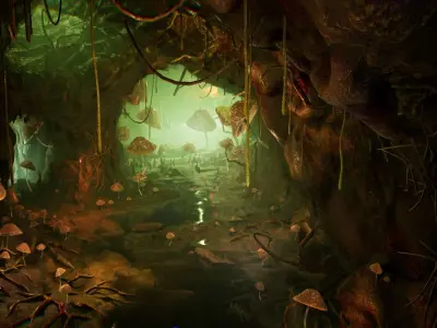 Biomass 36 Assets Low-poly 3D model