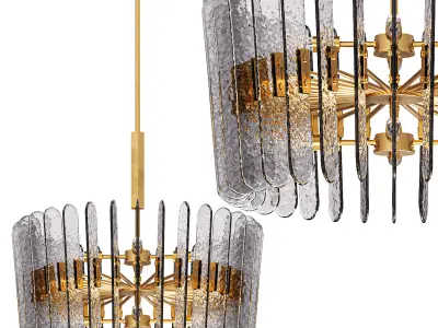 Klaus Chandelier By Arteriors Home 3D model