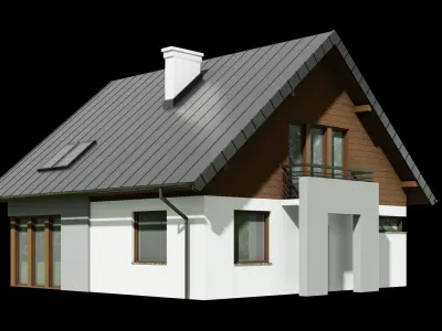 House Cyprysek C1V8 3D model