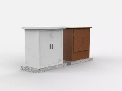 Electric Enclosure Housing 3D model