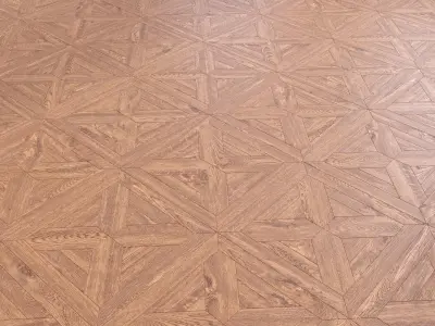 Parquet - Laminate - Wooden floor 4 in 1 Low-poly 3D model