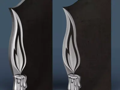 Tombstone 3D mode 3D model