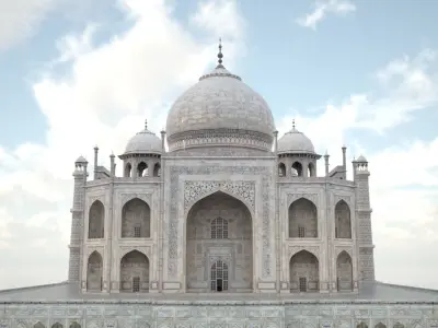Taj Mahal 3D model