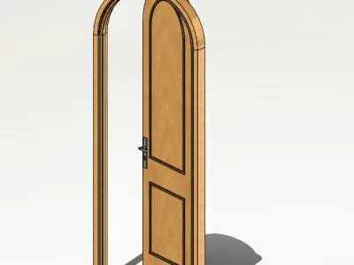 Bedroom door 3D model