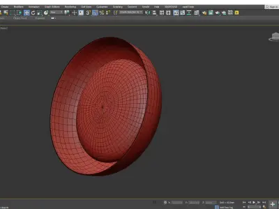 Ray 17 Sconce Low-poly 3D model