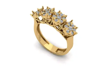 Jewelry ring 154 3D print model
