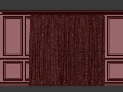 Curtain Set 241 3D model