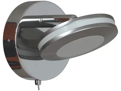 LED spot with switch Round 20002 - 1 3D model