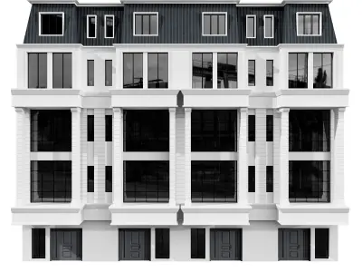 NEOCLASSIC  HOUSE NO35 A 3D model