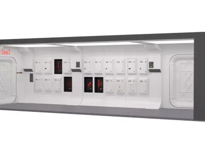 Tantive 4 right wall 1-12 scale Blackseries 3D print model