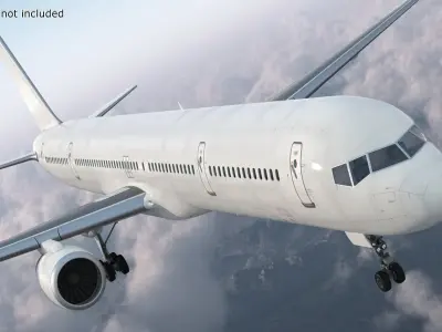  Boeing 757-300 with Cabin and Doors 