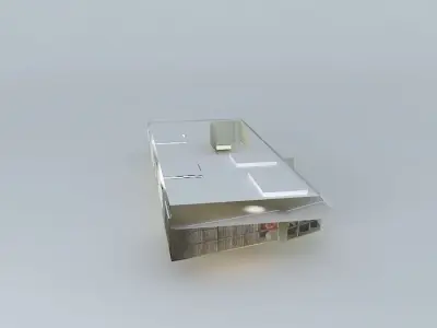 Hospital 1 floor Free 3D model