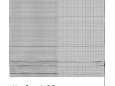 Roman Curtains 166 Backhausen Imola 3D model