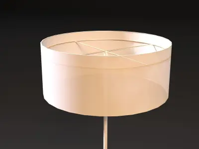 floor lamp ussr 3D model