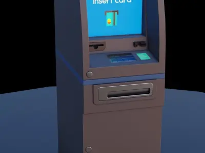 City Props Automated Units 3D model