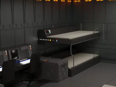 Imperial Housing A 3D model