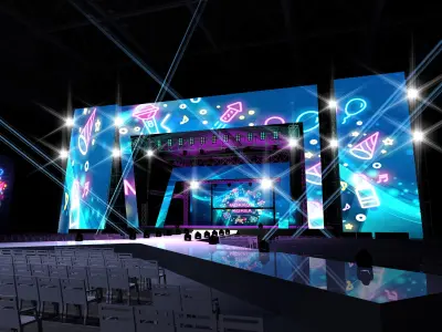 2020 MOGGOJI KOREA KPOP FESTA  3D model