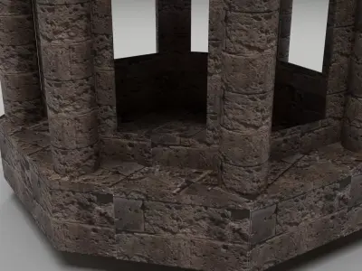 Yerevan Kievyan Street Dome 3D model