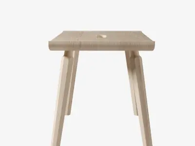 Putte Stull-Large Wooden  3D model