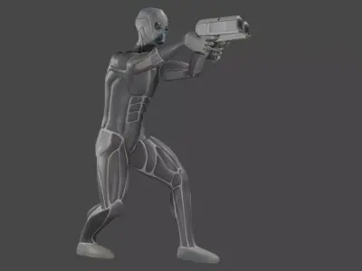 Android Guard 3D model