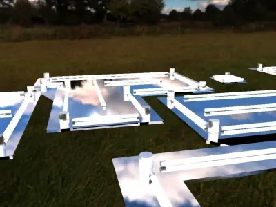 light celling design Low-poly 3D model