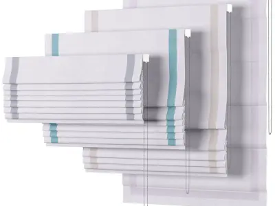 Roman Curtains 05 Backhausen Venus 3D model