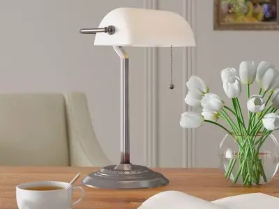 Amann Silver Lamp 3D model