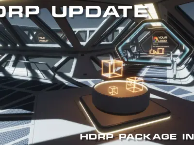 3D Showroom Level Kit Vol 7 Low-poly 3D model