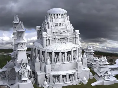 Grand Empires architecture collection 1 3D model