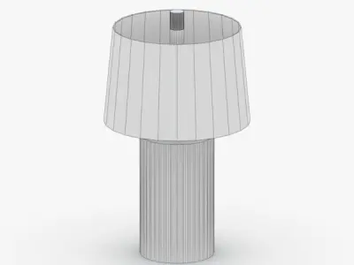 1369 - Table Lamp Low-poly 3D model