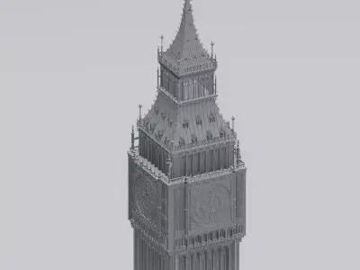 Big Ben 3D model