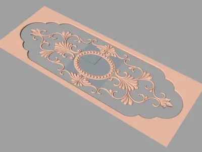 CNC 3D relief models STL format file used for artcam aspire E385 3D model