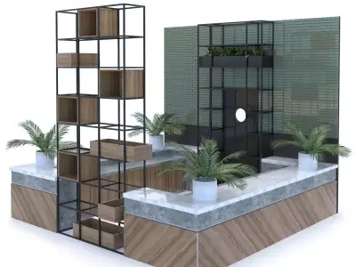 Restaurant Bar 17  3D model