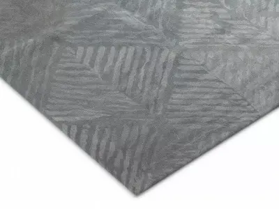 Nordic Diamond Wool Rug 3D model