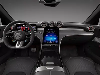 2024 Mercedes-Benz GLC 43 AMG Coupe 3D model