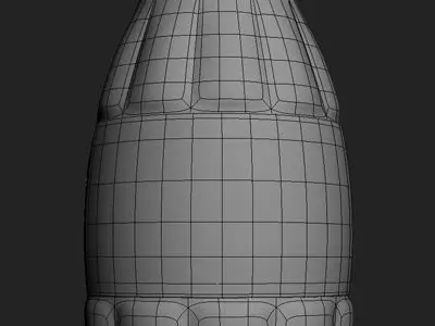 Coca Cola Coke Bottles Pack 3D model
