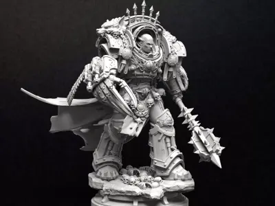 THE WAR KNIGHT  3D print model