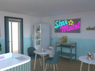  Star Motel Office 