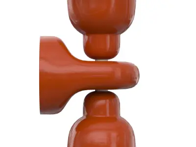 C2601 Deco Berimbau Wall Mount 3D model
