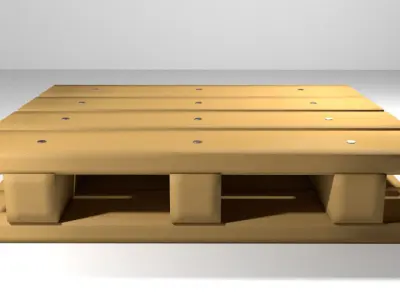 Pallet - Type 1 3D model