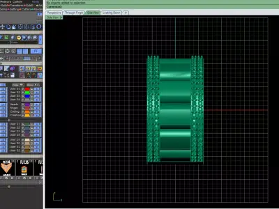 Ribbed Halo Gold Ring 3D print model