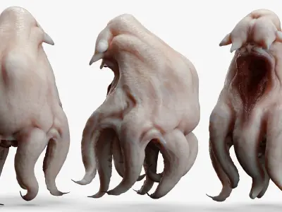 Alien Parasite 3DS Max 3D model