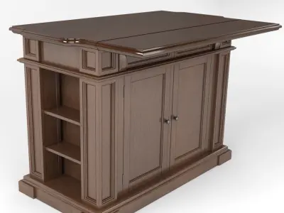 Crosley Furniture kitchen cupboard 3D model