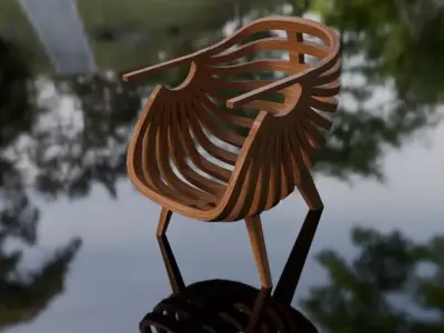 Aura Chair 1 3D model